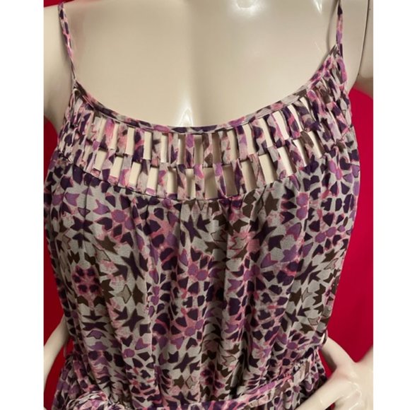 Charlie Jade Silk Maxi Dress Size Small - Picture 4 of 7